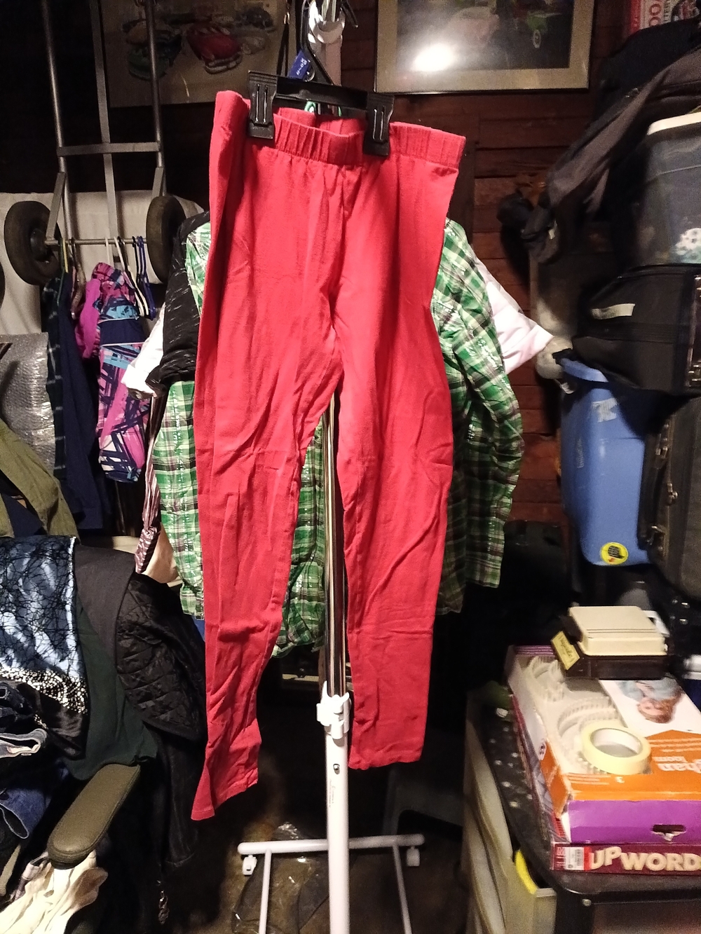 No Boundaries Red Girls' Stretch Leggings